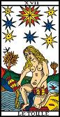 tarot numerologie 17 etoile