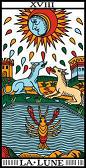 tarot numerologie 18 lune